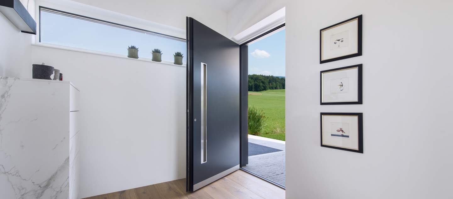 Aluminium Entrance Doors