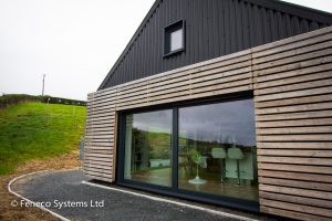 internorm uPVC aluminium windows installed by Feneco System in Northern Ireland