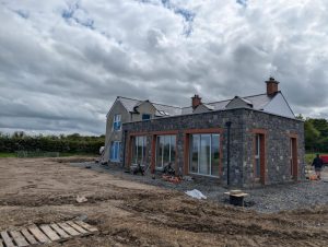 Sliding doors under construction